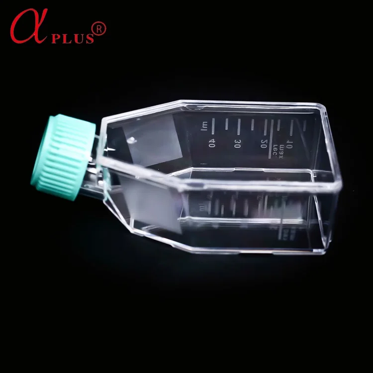 Lab Plastic Sterile Tissue Cell Culture Flask Or Bottle Buy Cell