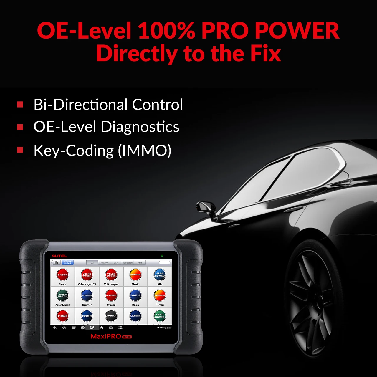 Automatic Diagnostic Tool Autel Maxipro Mp808 Updated From Ds808 Ds708