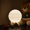 3D printing Baby Night Light PLA Material Home Decor 2 Colors Planet Lamp Jupiter Lamp 15cm