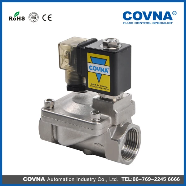 Piloted diaphragm 2 inch water solenoid valve 220v