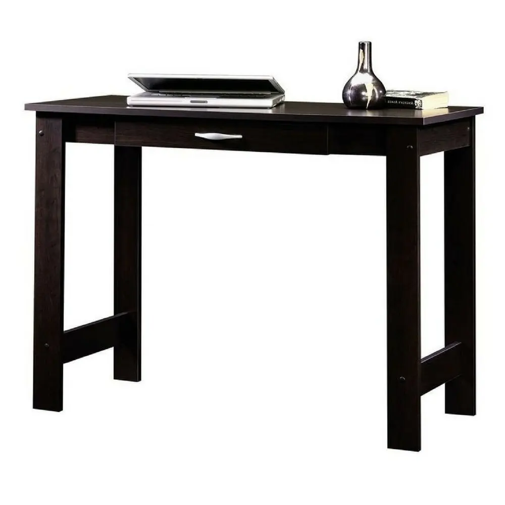 Simple Modern Desk Computer Laptop PC Retro Desk Study Table Office Bedroom Contemporary Industrial Vanity Desk Workstation Home Office Furniture Espresso Writing Desk Midcentury And eBook By NAKSHOP