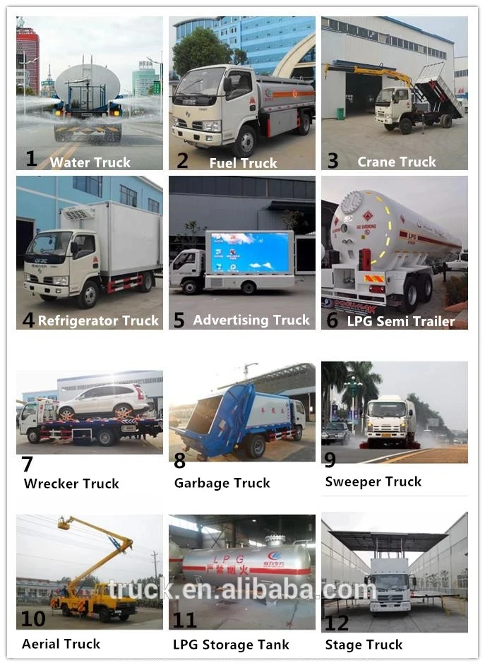 6 cbm 6ton compact garbage refuse trash compactor truck
