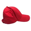 New Style Wholesale Custom Fashion Ponytail Cotton Sun Hat Visor