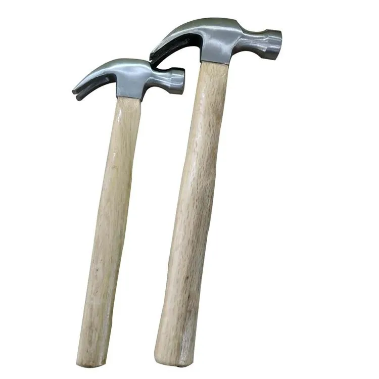 factory direct sale steel claw hammer with steel handle