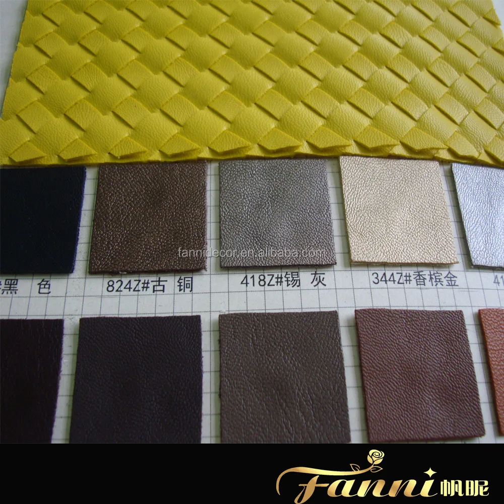 Wholesale Faux Leather Fabric For Bags Pu Leather For Lady's Totes Faux