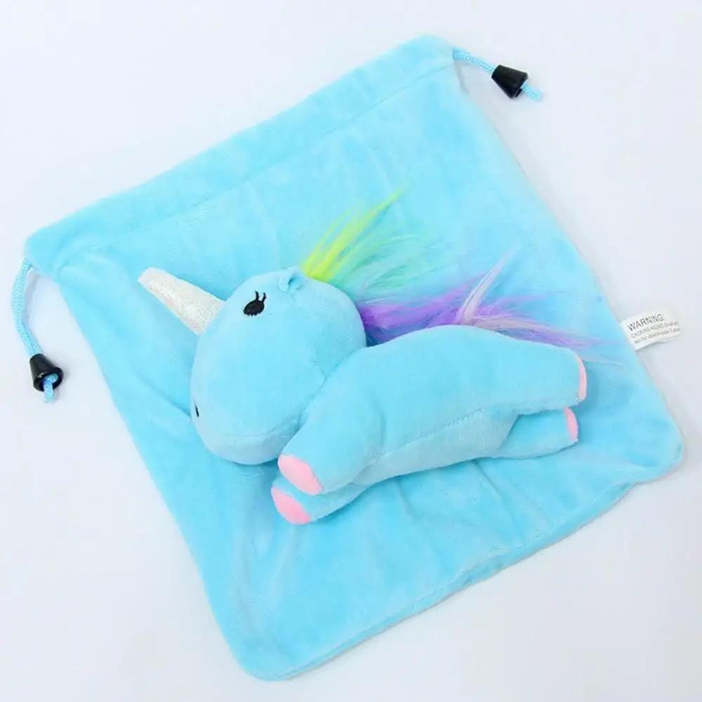 plush unicorn purse