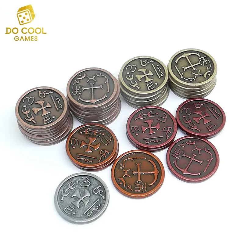 Factory Free Sample Tabletop Gaming Metal Coin - Buy Metal Coin,Gaming ...