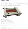 Mini-size laminating machine / PCB Film Laminating Machine Supplier from China TF350 (TORCH)