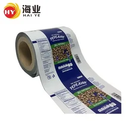 printed food packaging roll film
