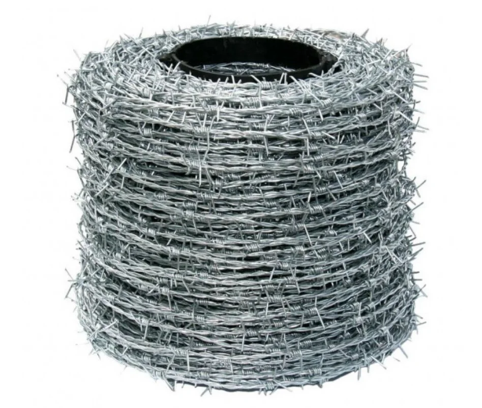 galvanized barbed wire