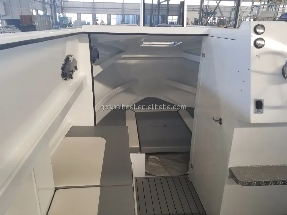 30ft Luxury Enclosed Cabin Aluminum Boat Poland Buy Aluminum Boat
