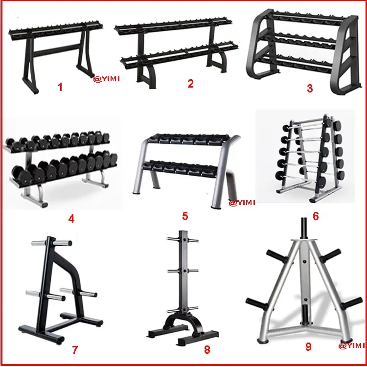 20 pair dumbbell rack