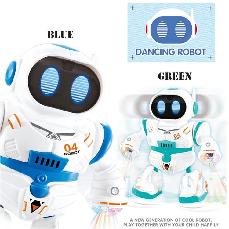 Hot Sale Electronic Lights and Music Dancing Robot Toy for Kids