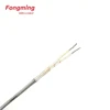 Shield K KX KC type thermocouple compensation extension wire cable with PVC Silicone Teflon Fiberglass Insulation