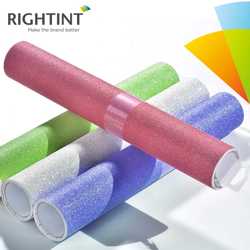 High Quality Waterproof Self Adhesive Glitter Paper In Rolls Or Sheets