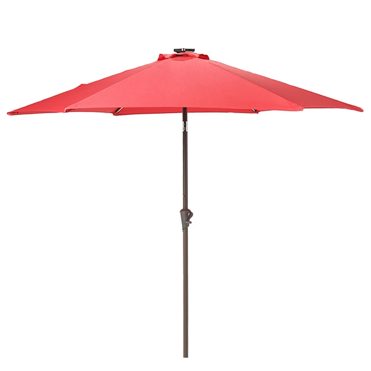 9ft Solar Powered Moving Outdoor Garden Patio Umbrella With Led Light Buy Patio Umbrella With Light Patio Umbrella Solar Light Patio Umbrella Led Light Product On Alibaba Com