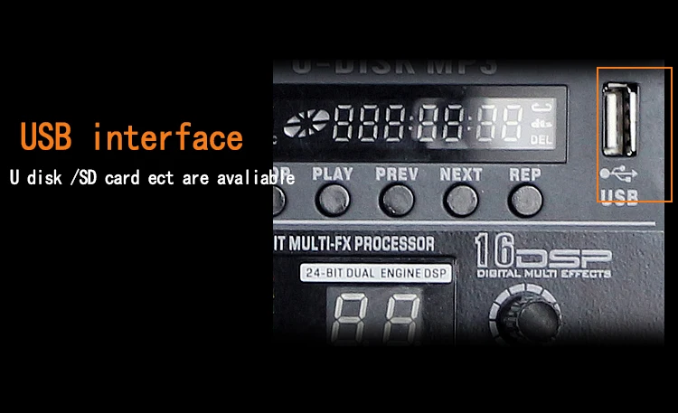 LAIKESI AUDIO высококачественный звук микшера для клубного звукового микшера KTV с USB