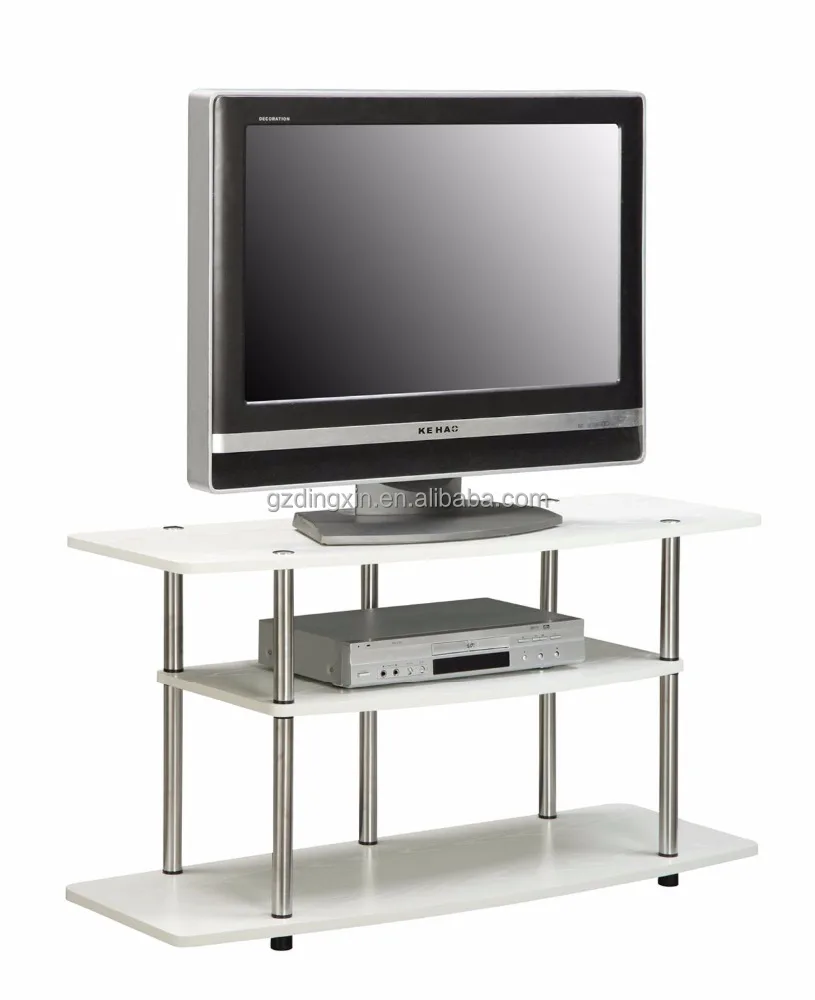 Mdf en gehard glas met zwarte lacqer tv standaard houten kasten ...