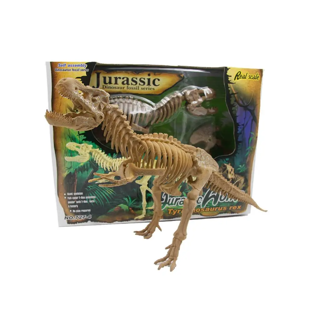 Hot Sale Educational Toys Plastic Dinosaur Fossil T Rex For Kids Buy