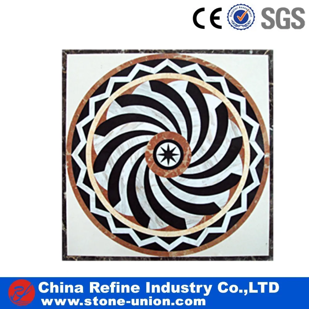 interior decoration waterjet marble medallion stone hotel flooring interior decoration waterjet marble medallion stone hotel flooring