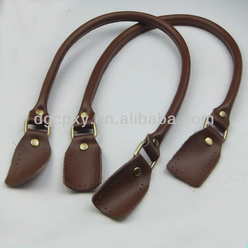 Brown 65cm Genuine Leather Handle Bag Accessories Buy Handbag Handles