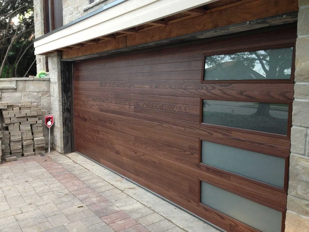 Simple Automatic Garage Door Rust with Simple Decor