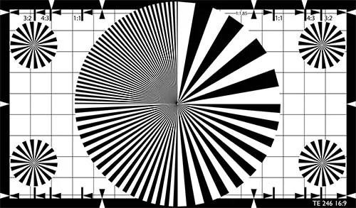 Carte Test Couleur Et Focus Pour Caméra - Nuancier Roue Des Couleurs, étalonnage Vidéosurveillance