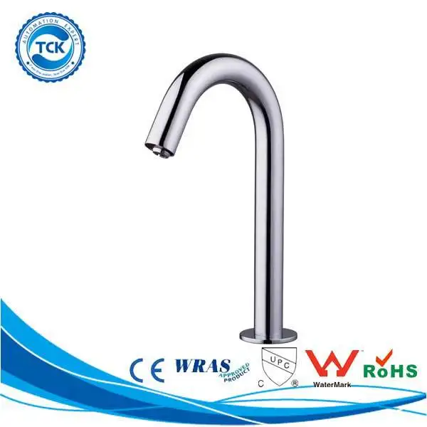 Grifo Autom/ático del Sensor Funcionado por Bater/ía para Ba/ño Cuenca Lavabo Fregadero Grifo Mezclador Infrarrojo de Agua Fr/ío y Caliente
