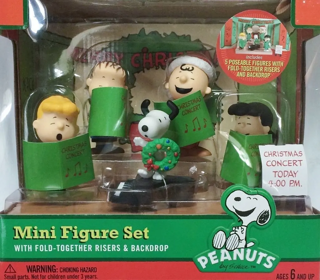 peanuts mini figures