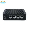 Partaker Fanless Pfsense Mini PC Linux J1900 Quad Core Nano Itx 4*Intel WG82583 Gigabit RJ45 Lan Firewall Router Security Server
