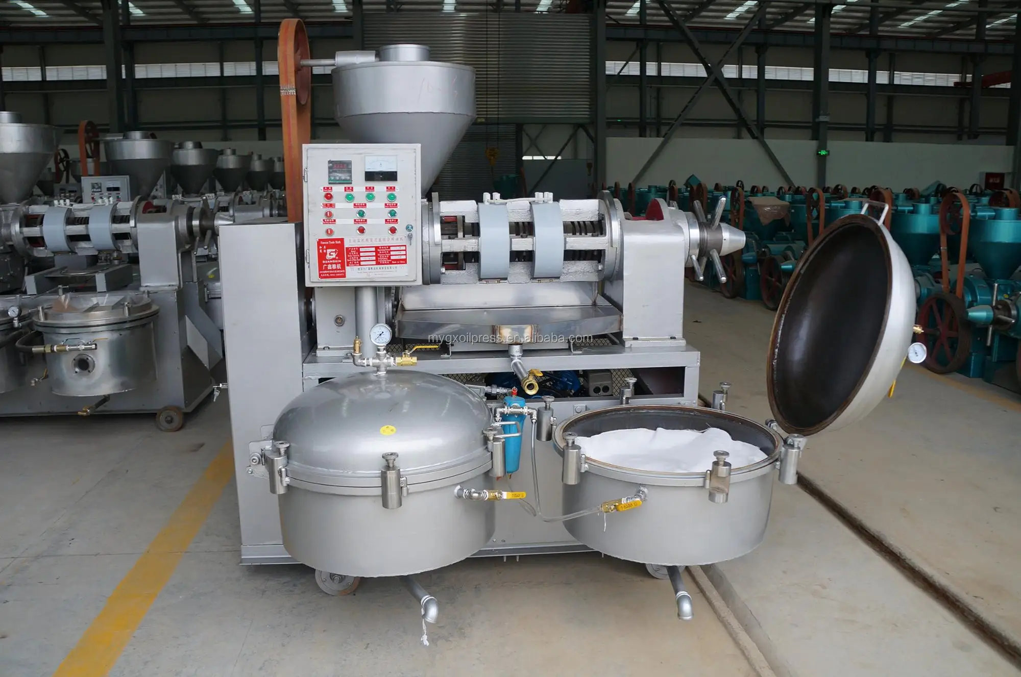 Combined Automatic Zimbabwe Oil Press Machine Coconut Oil Press Machine