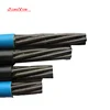 High quality high quality galvanized steel wire rope post tension cable pc strand manufacturer