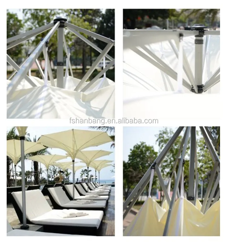 Trendy Unique Design Decorative Flower Shape Outdoor Patio Garden Pool Side Outsidein Upside