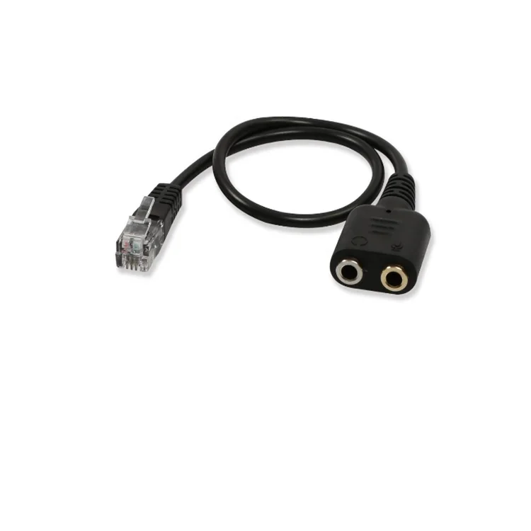 Manufacturer Sells Rj9 Male To 3.5mm Female Plug Headset Jack Phone