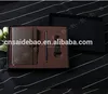 Business gift fashion leather high-grade notebook + metal pen+ metal key ring with gift box