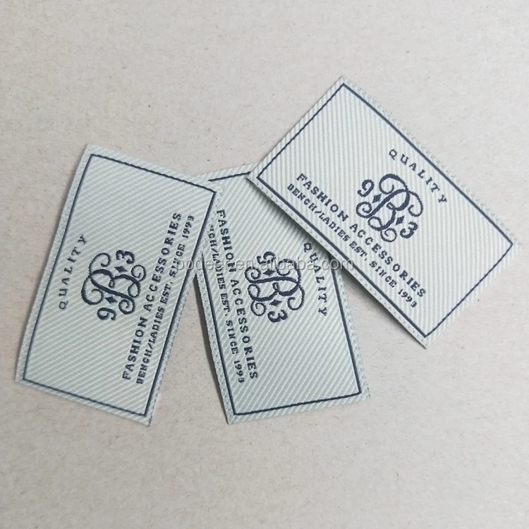 Twill Fabric Cloth Woven Label High Quality Custom Woven Labes With ...