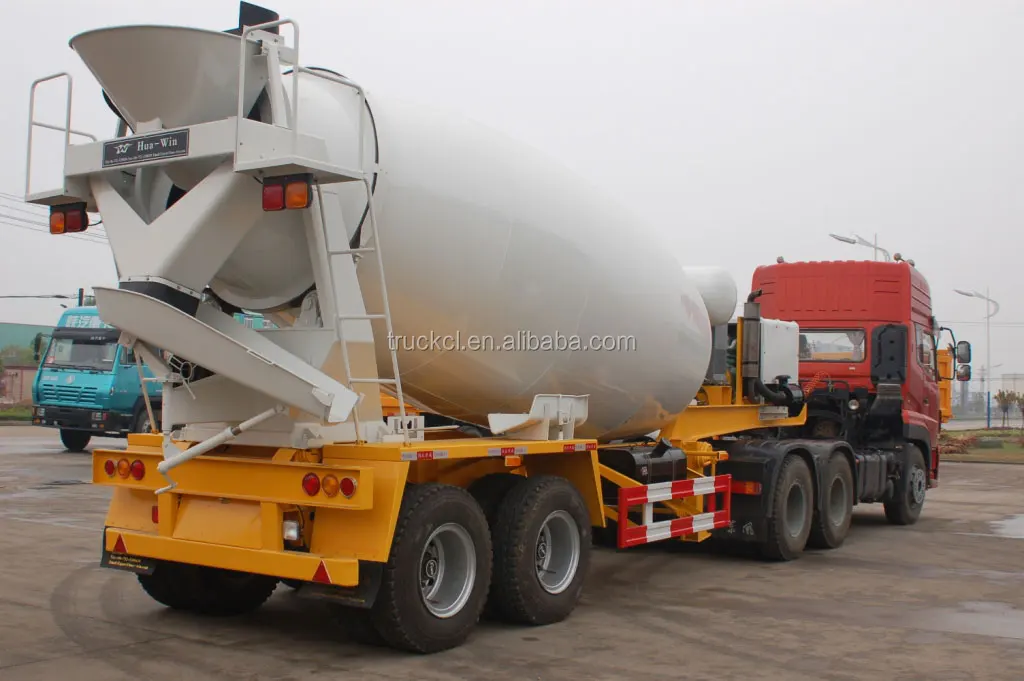 China 2 Axles 10 CBM Concrete Mixer Trucks Manufacturers 