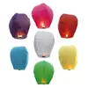 Wholesale Eco Biodegradable Sky Lanterns Chinese Sky Fly Fire Lanterns for Wish Party, Wedding Birthday, Multi Color