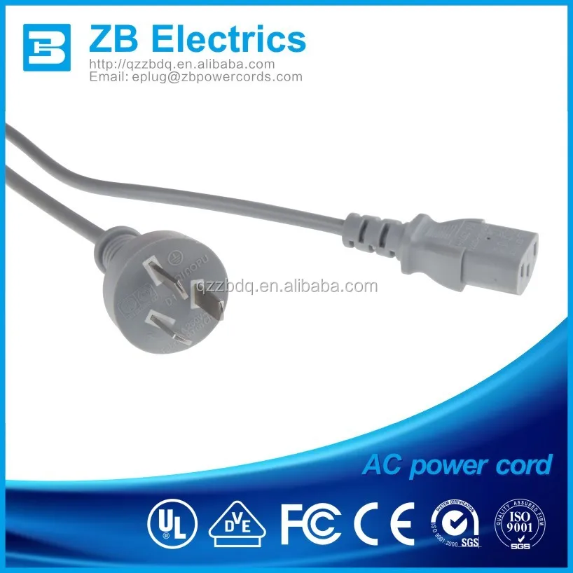 Electric Appliance Extension 1.5m 3 Pin Ac Power Cord Plug For Rice