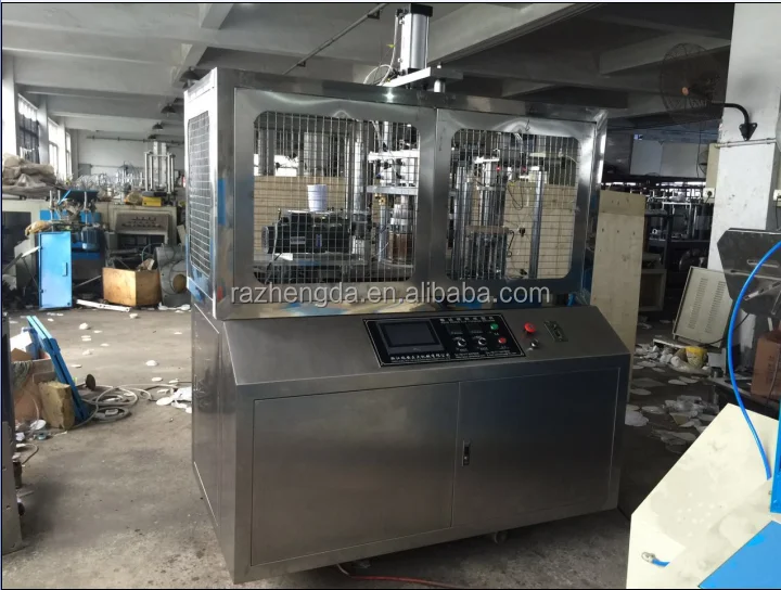 Crimped Paper Cup Machine Full Automatic - Buy Crimped Cup Machine ...