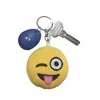 Custom 5.5/8/10/15cm Plush Soft Toy Keychain,Wholesale Printing Cute Plush Emoji Keychain