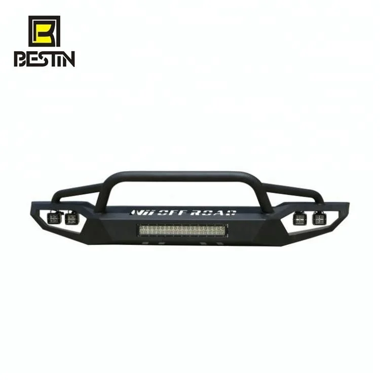 Front bumper fit for F-150 2015-2017 bumper with light bull bar