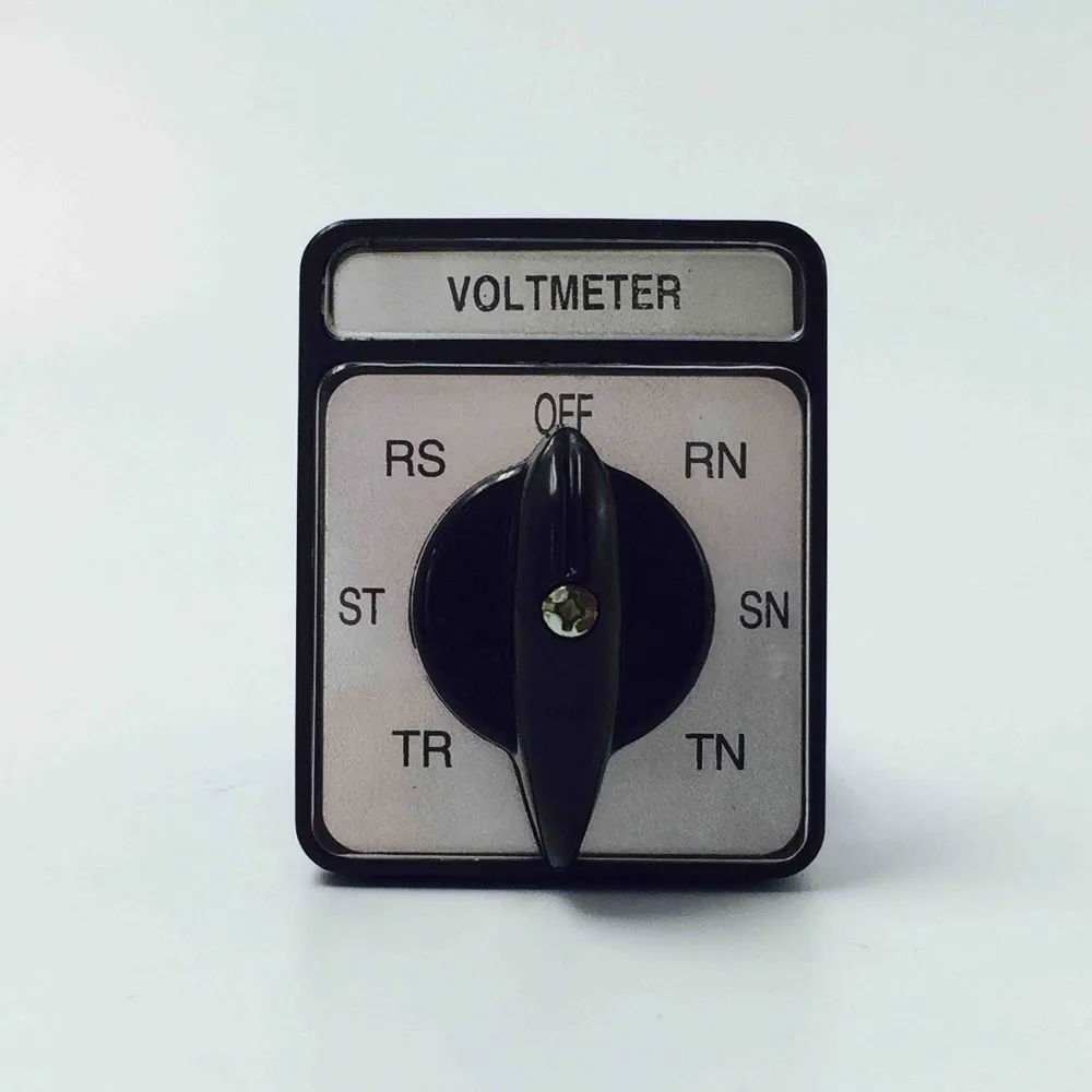 Factory Sale Selector Voltmeter Changeover Switch 20a 7 Position 3