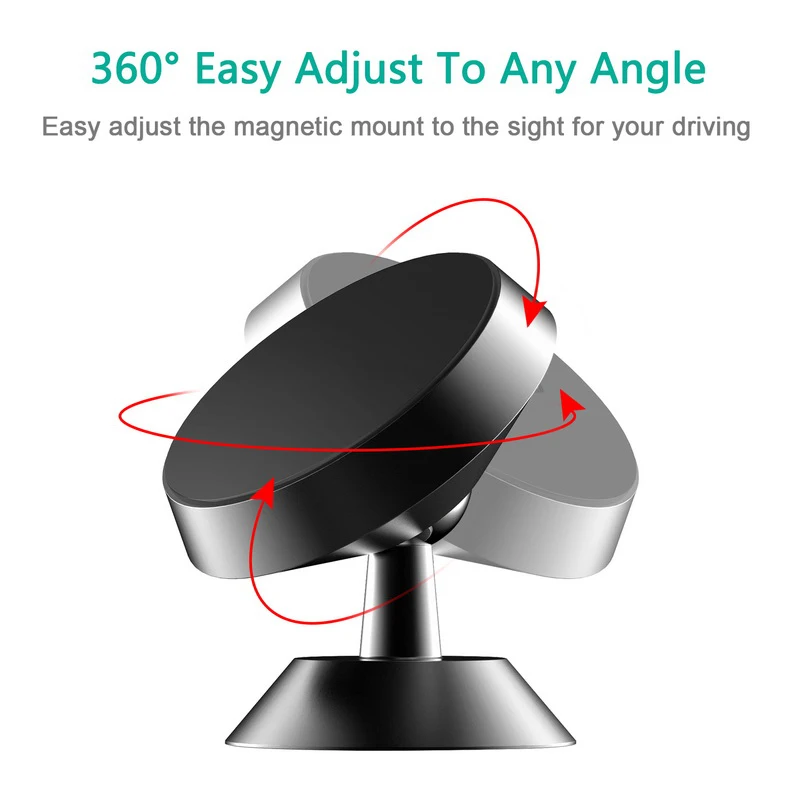 2023 promotional gifts universal air vent magnetic car mount phone holder diamond shape car mobile phone holder