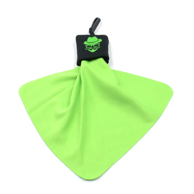 Logo Print Microfiber Lens Cleaning Cloth With Keychain Pouch Buy