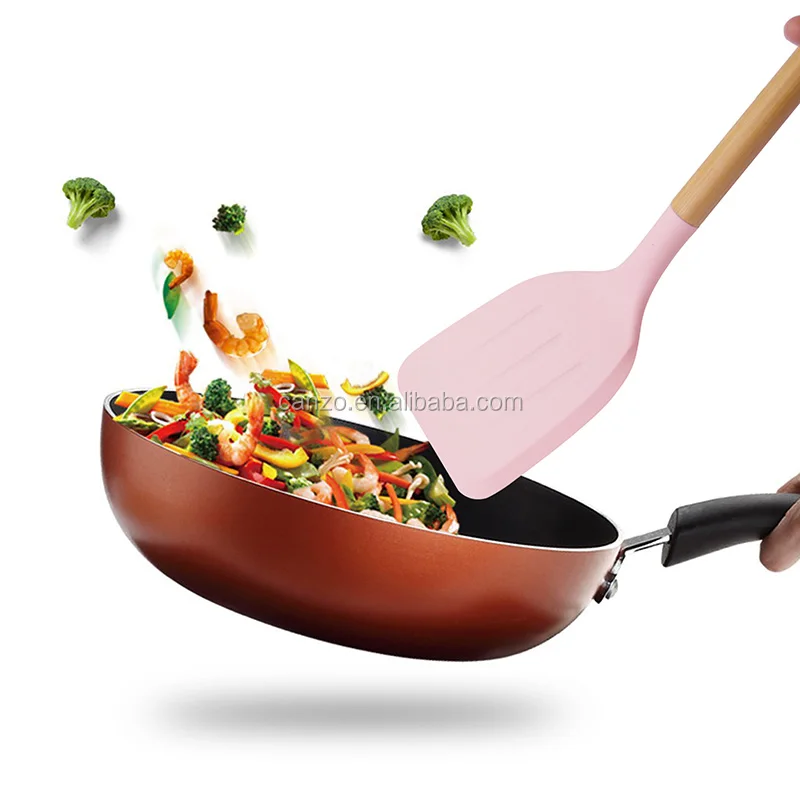 5 6pcs silicone utensils