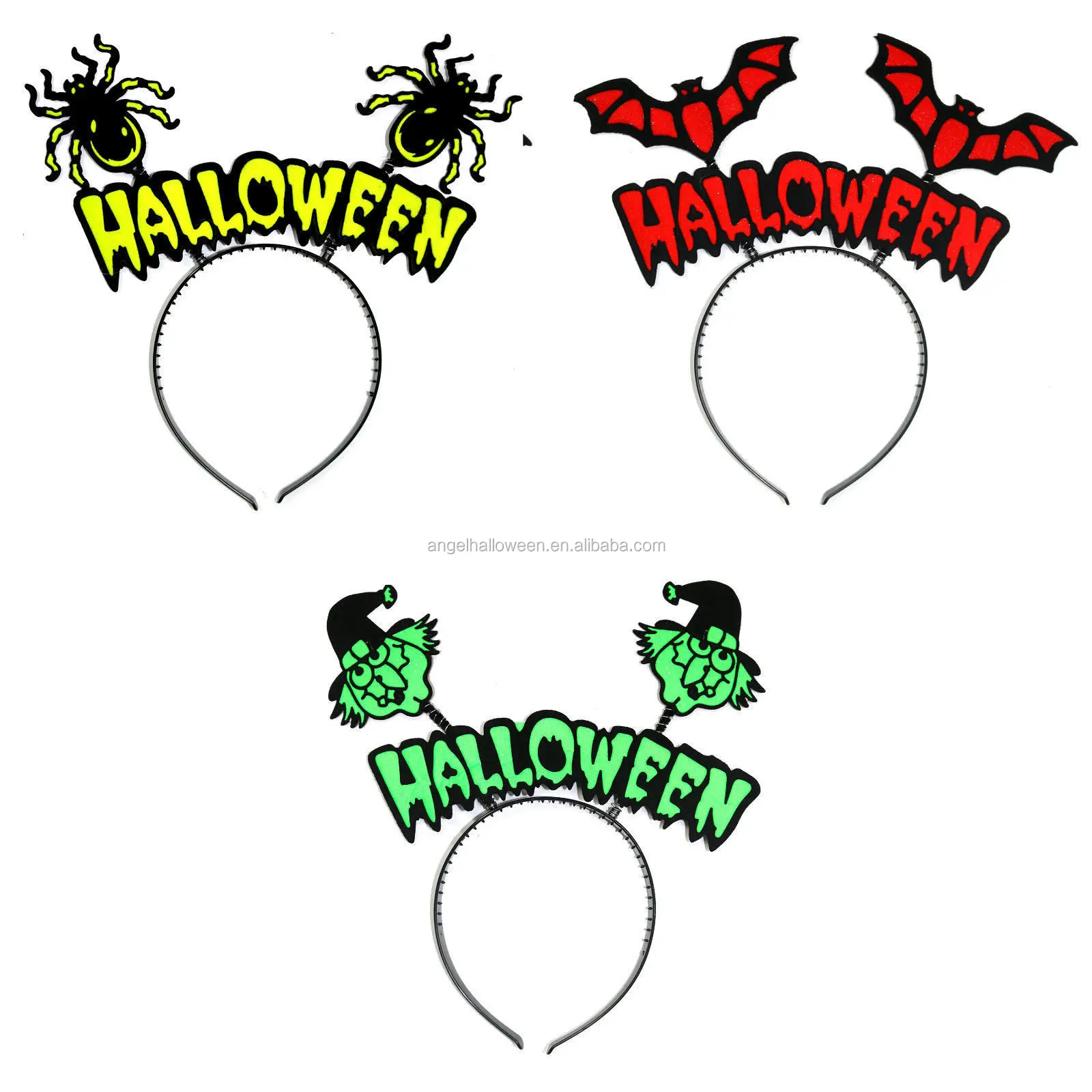 Halloween Headband Fancy Dress Party's Girls Kids Ghost Frightful Hair