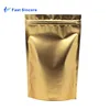 Child Resistant Smell Proof Waterproof Mylar Stand Up Pouch Bag