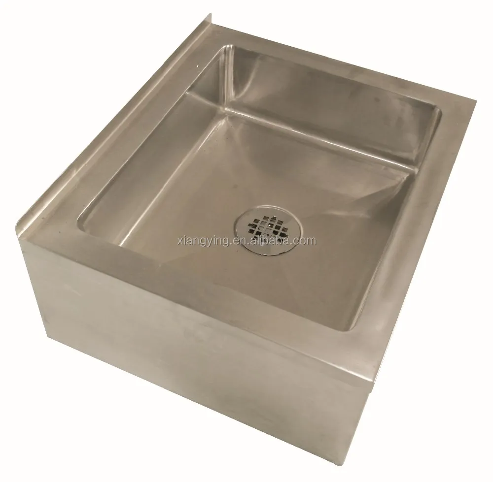 High Quality Nsf Approval 304 Stainless Steel Floor Mop Sink Low Price