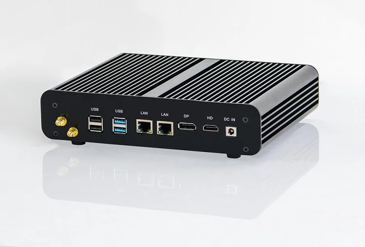 Partaker B13 Mini PC Core i7 7560U Dual LAN 2*DDR4 Ram DP Barebones Mini Computer 4K HD 8USB Mini Gaming pc